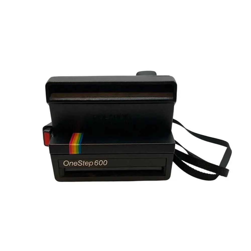 Polaroid One Step 600 Film Instant Camera Vintage Retro Black Untested